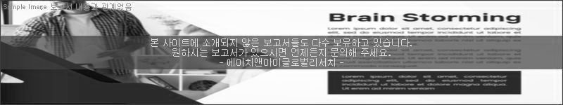 조사 보고서 이미지