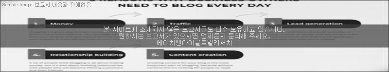 조사 보고서 이미지