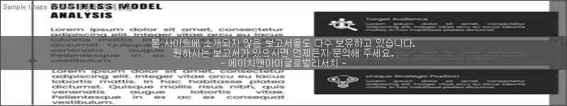 조사 보고서 이미지