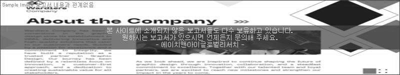 조사 보고서 이미지